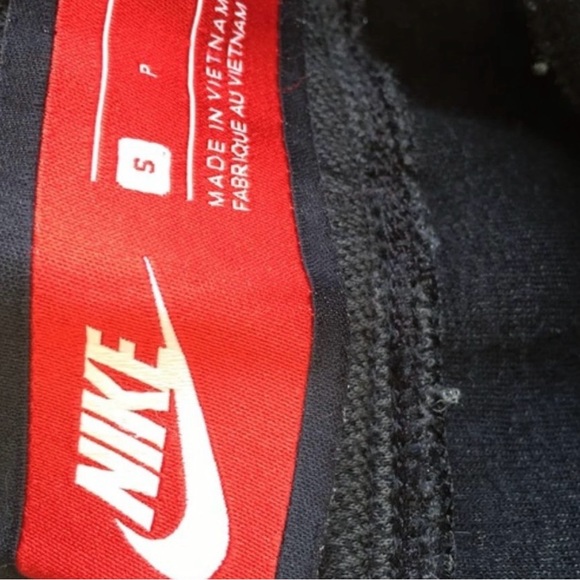 Gray Nike Fleece Tech Dark Camo Joggers Small - Picture 4 of 8